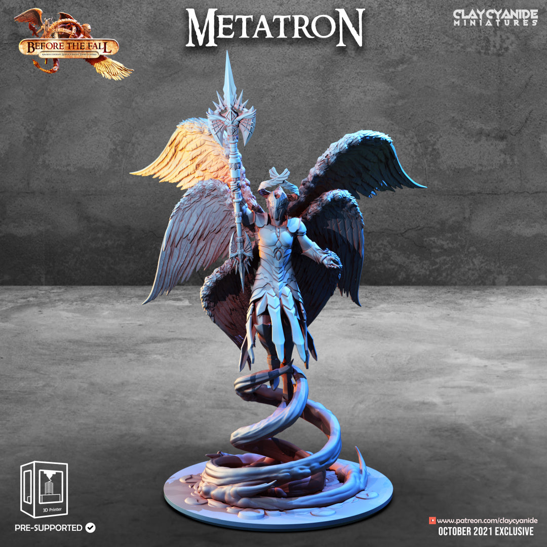 Metatron from the Angels - Before the Fall set by Clay Cyanide Miniatu –  LuxurInk Games