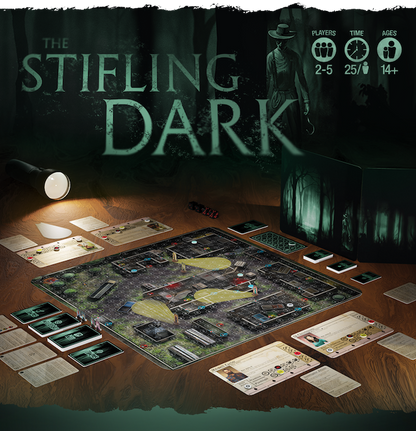 The Stifling Dark + Nightfall Expansion + Stretch Goals+ KS Exclusives English