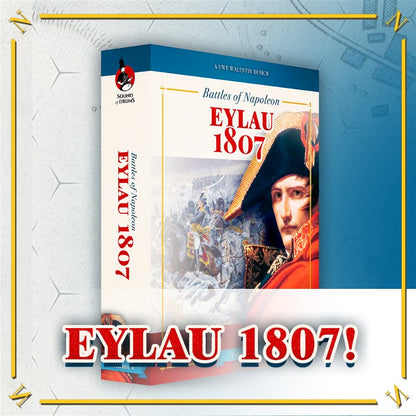 Battles of Napoleon Vol. I: Eylau 1807 Limited Collectors Edition Gamefound + Strechgoals