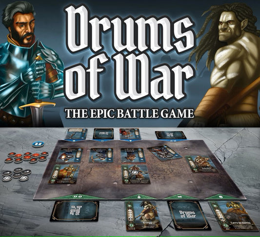 Drums of War: The Epic Battle Game + Exklusive Stretchgoals englische Kickstarter