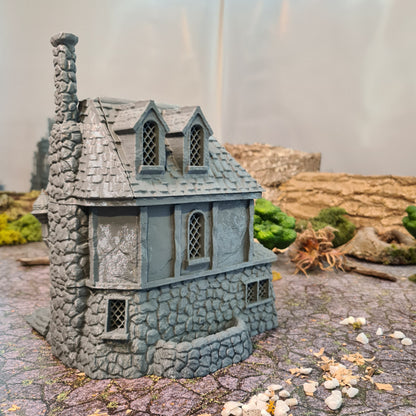 Alchemisten Haus Mittelalter 3D Terrain Gebäude Miniature Land DnD RPG Tabletop