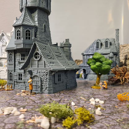 Apothekers Turmhaus  Medieval Town Set