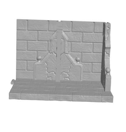 Wallhalla Ruined Palace / modulares Miniaturen-Display-System