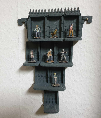 Wallhalla Ghoulish Graveyard / modulares Miniaturen-Display-System