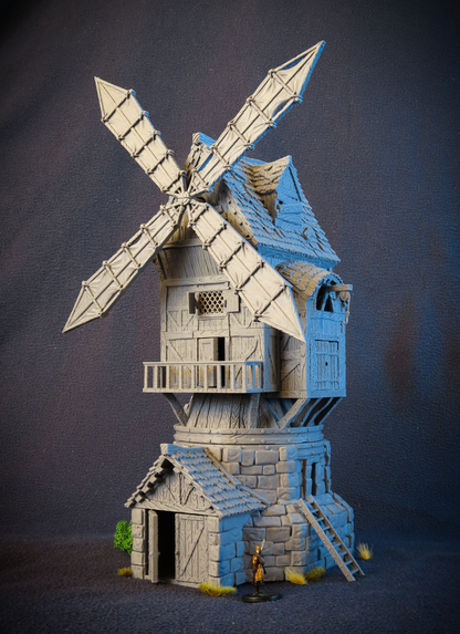 Windmühle aus City of Tarok für RPGs, Brettspiele, Maler und Sammler