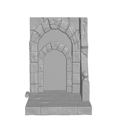 Wallhalla Ruined Palace / modulares Miniaturen-Display-System