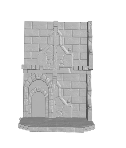 Wallhalla Ruined Palace / modulares Miniaturen-Display-System