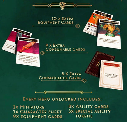 Warcrow Adventures Platinum Pledge Kickstarter English Stretch Goals KS Exclusives