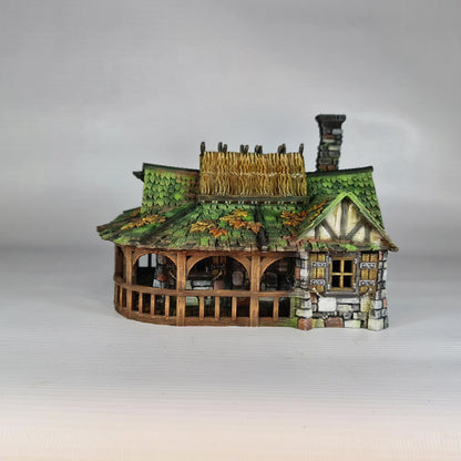 Herbstveranda Haus Medieval Town Set