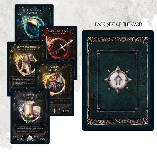 Eldfall Chronicles Upgrade Cards Englisch