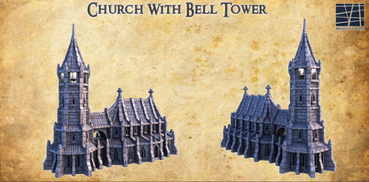 Tower House Medieval 3D Terrain Building Miniature Land DnD RPG Tabletop