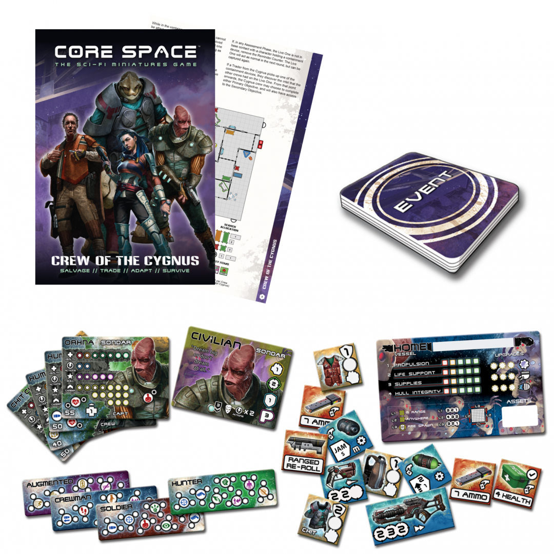 Core Space Cygnus Crew Expansion English