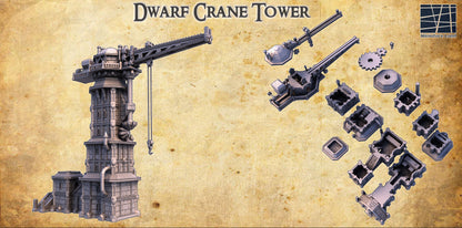 Tower House Medieval 3D Terrain Building Miniature Land DnD RPG Tabletop