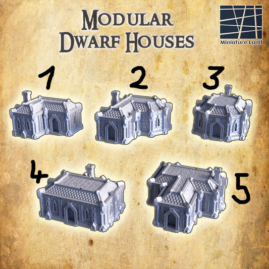 Tower House Medieval 3D Terrain Building Miniature Land DnD RPG Tabletop