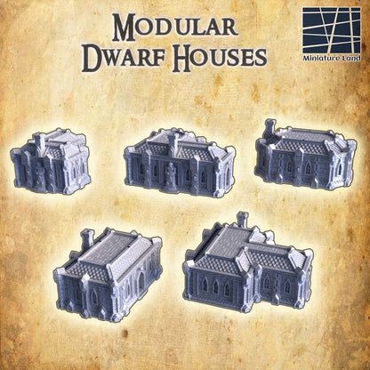 Tower House Medieval 3D Terrain Building Miniature Land DnD RPG Tabletop