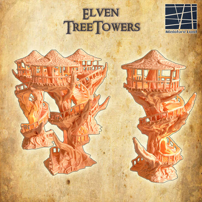 Tower House Medieval 3D Terrain Building Miniature Land DnD RPG Tabletop