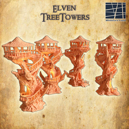 Tower House Medieval 3D Terrain Building Miniature Land DnD RPG Tabletop