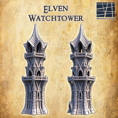 Tower House Medieval 3D Terrain Building Miniature Land DnD RPG Tabletop