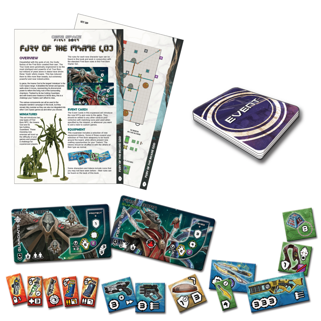 Core Space Firstborn Fury of the Insane God Expansion englisch