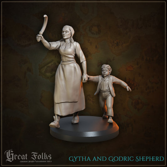 Gytha und Godric Shepherd