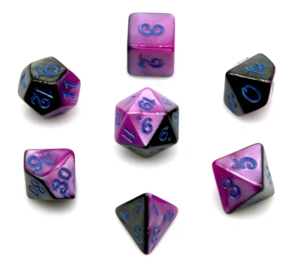 Dark Warcraft RPG Dice Set