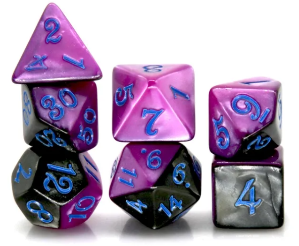 Dark Warcraft RPG Dice Set