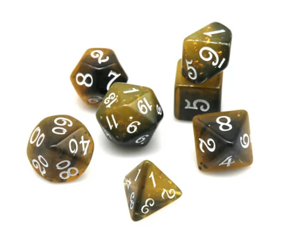 Magic Seagrass RPG Dice Set