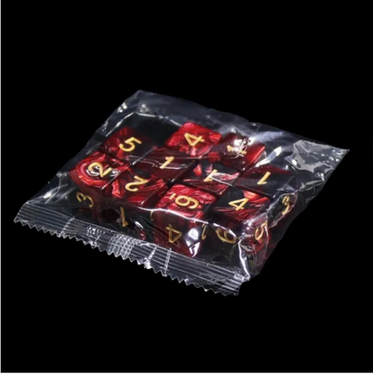 Rot&Schwarz Blend Color D6 Dice Set