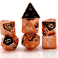 Champagne Electroplating RPG Dice Set