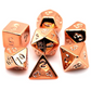 Champagne Electroplating RPG Dice Set