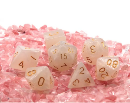 Right Here Waiting RPG Dice Set