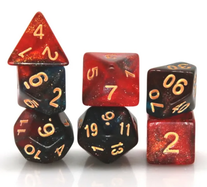 Friendly Fire RPG Dice Set