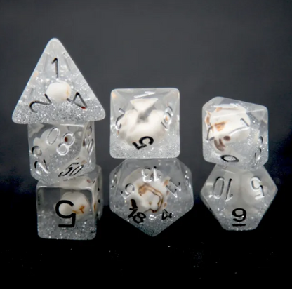 Skull Dice RPG Dice Set