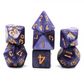 Purple Satin RPG Dice Set