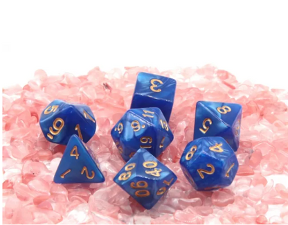 Blue World RPG Dice Set