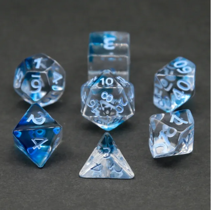 Deep Blue RPG Dice Set