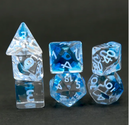 Deep Blue RPG Dice Set