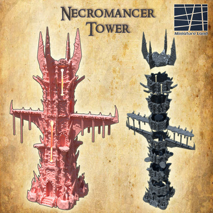 Tower House Medieval 3D Terrain Building Miniature Land DnD RPG Tabletop