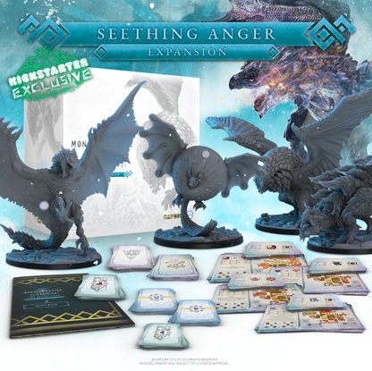 Monster Hunter World: The Board Game + Stretch Goals and KS Exclusives English