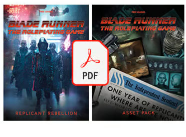 Blade Runner: The Roleplaying Game Complete Bundle Kickstarter Englisch Stretch Goals KS