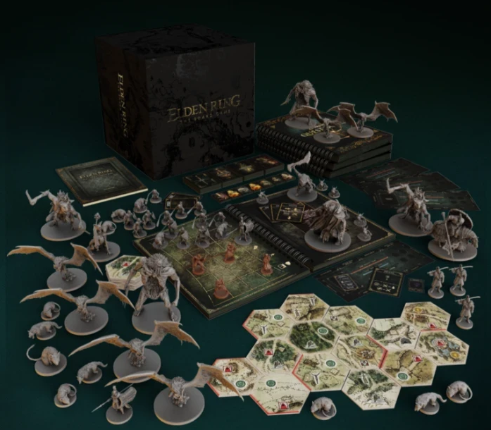 Elden Ring: The Board Game Core Pledge + Stretch Goals + KS Exclusives Englisch