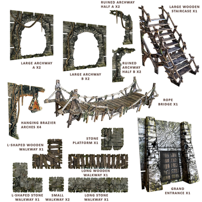 Maladum Dungeons of Enveron Fantasy Dungeon Terrain English Kickstarter