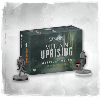 Vampire: The Masquerade - Milan Uprising All-In Upising Pledge + Stretch Goals + GF Exclusives Englisch, Deutsch, Französisch, Italienisch, Spanisch