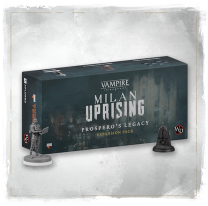 Vampire: The Masquerade - Milan Uprising All-In Upising Pledge + Stretch Goals + GF Exclusives Englisch, Deutsch, Französisch, Italienisch, Spanisch