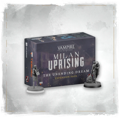 Vampire: The Masquerade - Milan Uprising All-In Upising Pledge + Stretch Goals + GF Exclusives Englisch, Deutsch, Französisch, Italienisch, Spanisch