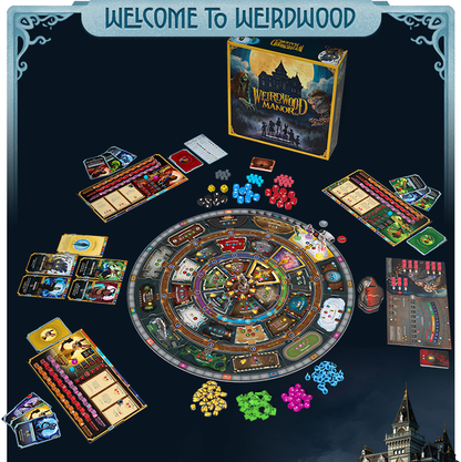 A Weirdwood Manor Deluxe Edition englische Kickstarter Ausgabe + Stretchgoals/KS Exclusives