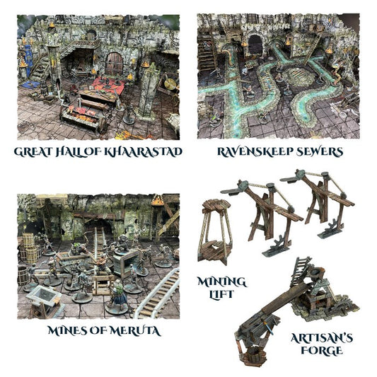 Maladum Dungeons of Enveron Locations of Enveron Bundle English Kickstarter