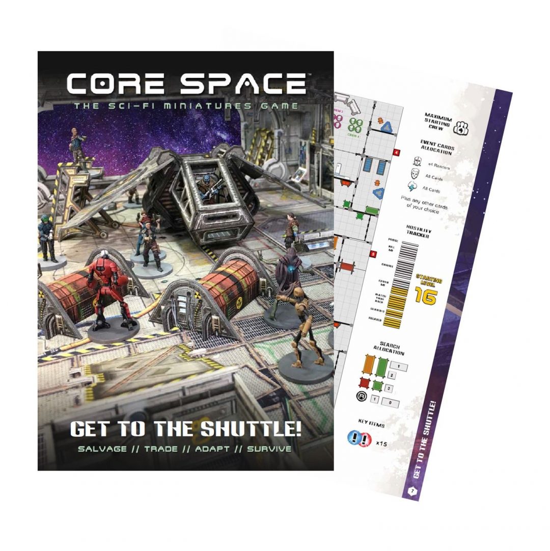 Core Space Get to the Shuttle Expansion english