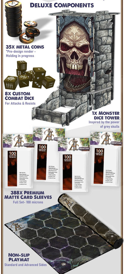 Ascendancy Core Game + Deluxe Components Bundle + Core Stretch Goals englisch Kickstarter Ausgabe