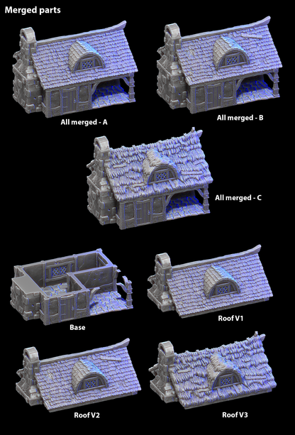 Windmühle aus City of Tarok für RPGs, Brettspiele, Maler und Sammler